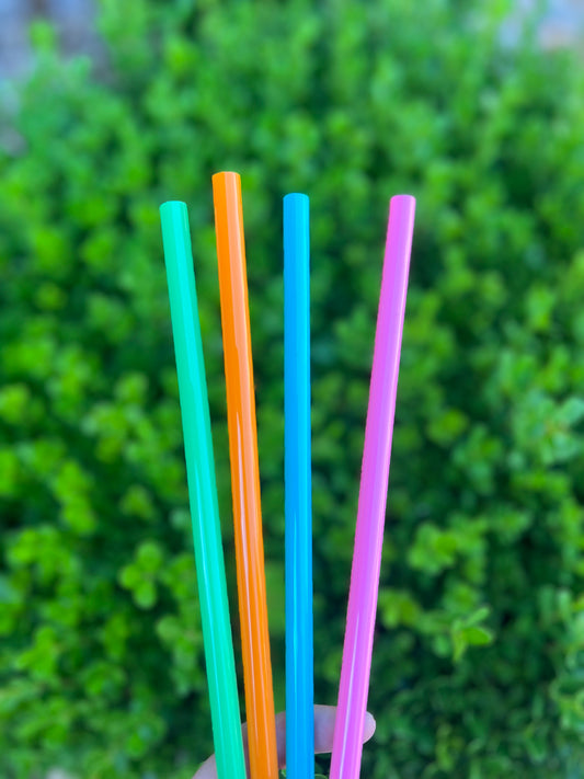 Pastel straws