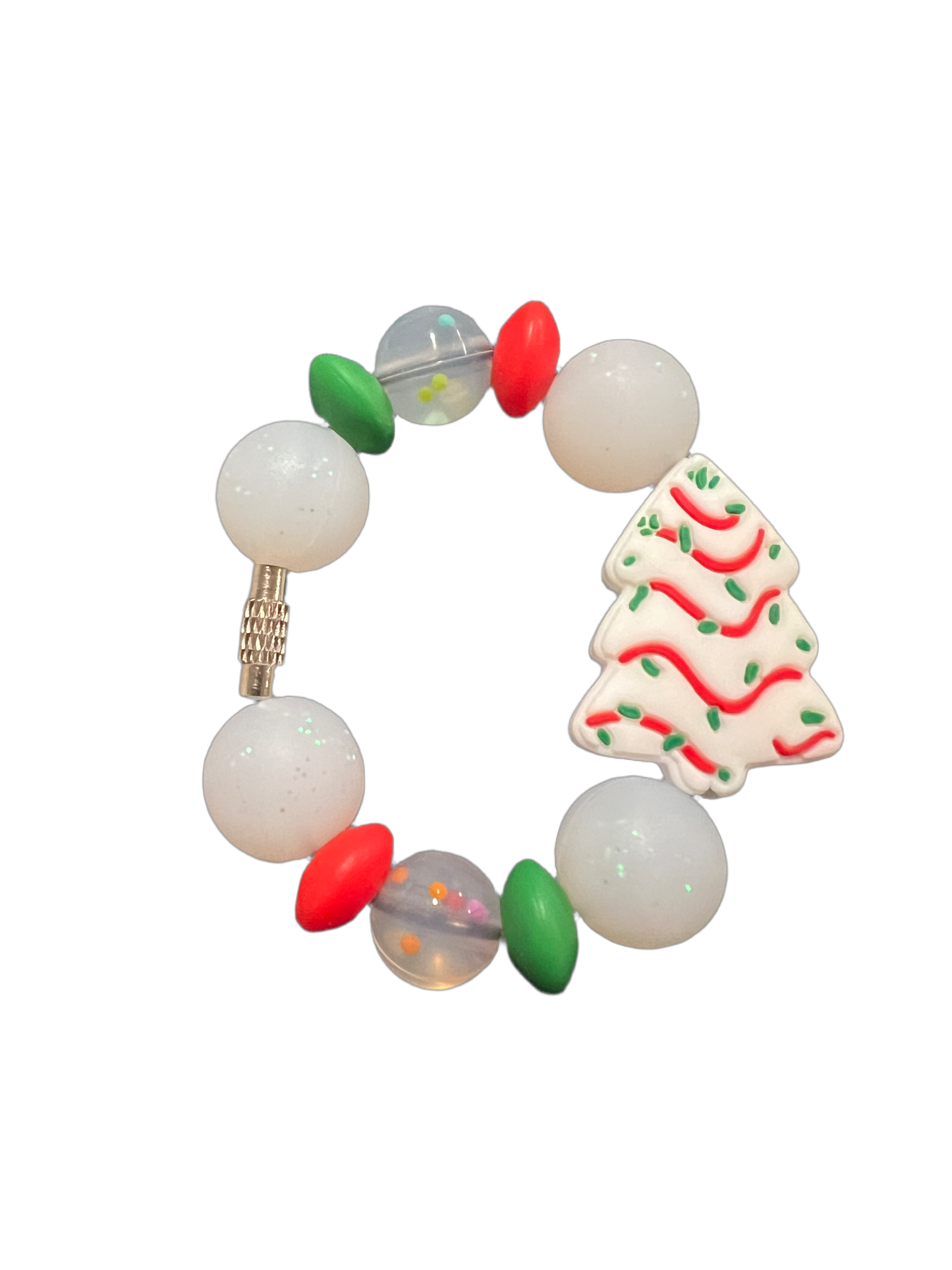 Christmas Cake Handle Charm